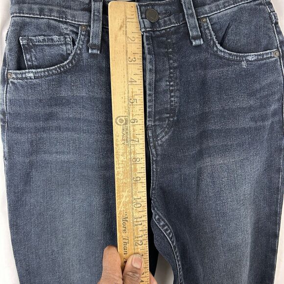 Hudson Holly BSN Womens Blue High Rise Straight Leg Ankle Jeans Size 24 - Picture 5 of 10